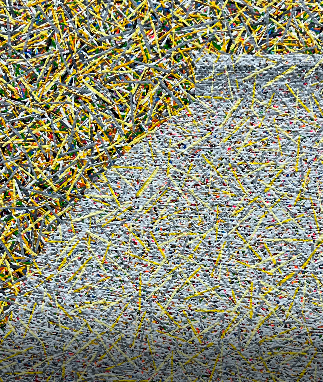 수억개의 실선으로 이루어진 달항아리