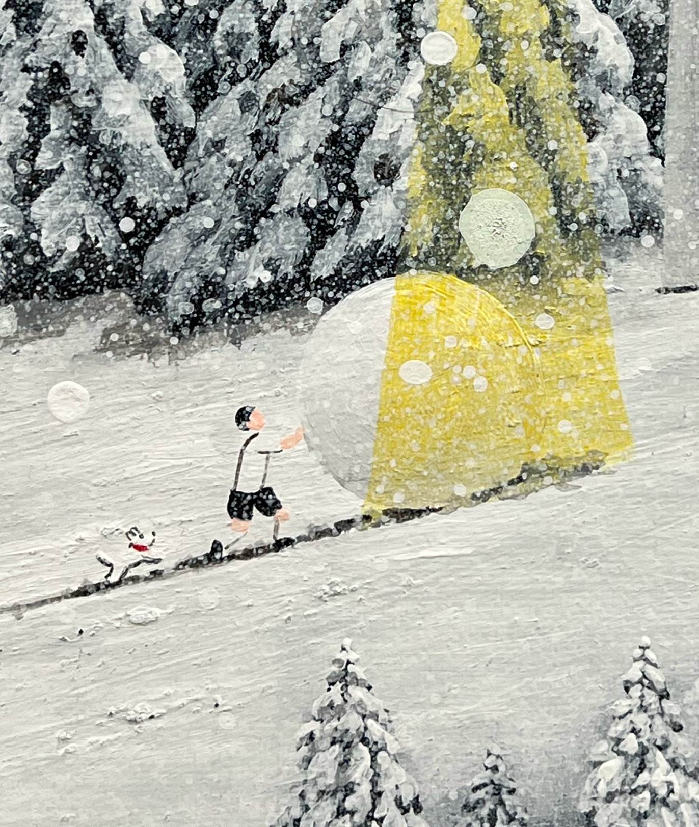 '그리움'의 정원을 그리는 작가