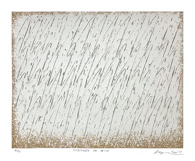 박서보 묘법 Ecriture No.40-81