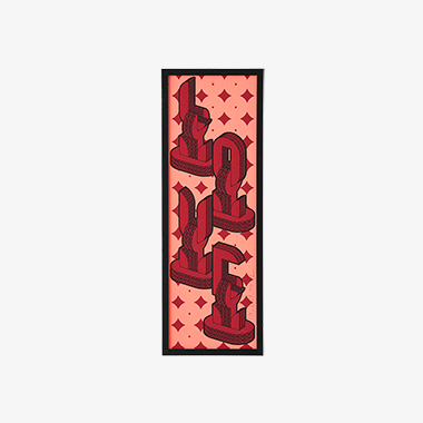 RED LOVE BLOOMS 01S,  붉은 사랑이 피어오르다