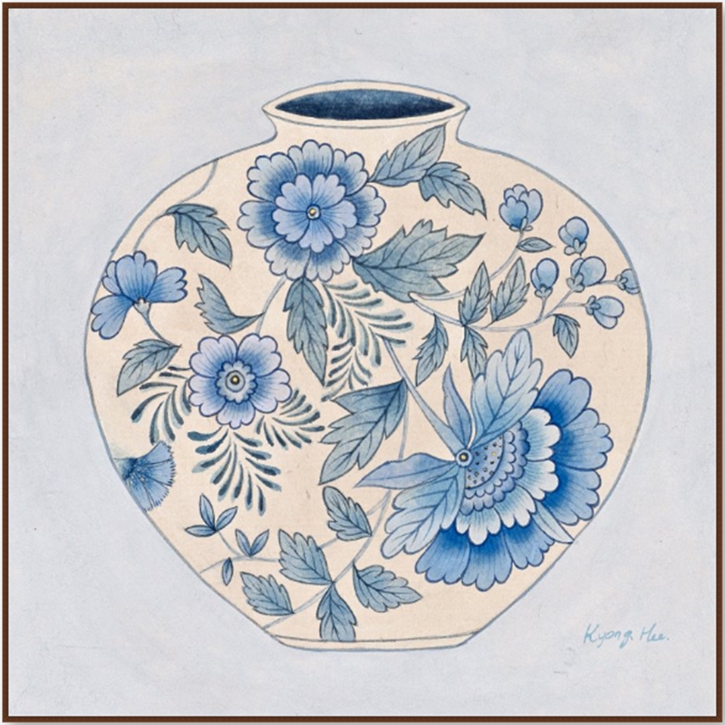 김경희 - 달항아리그림_Blue