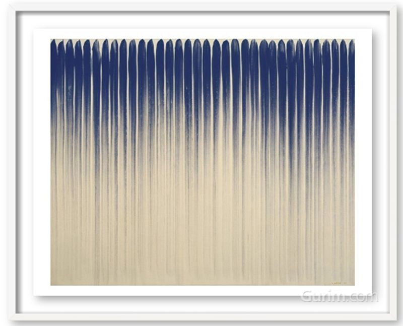 이우환 - From Line_선으로부터 (L)