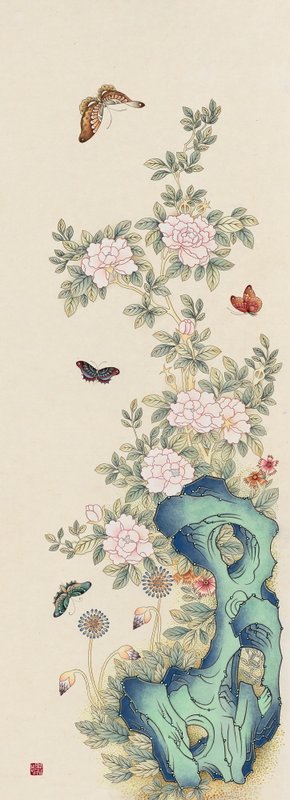 방희원 - 화접도 (좌)