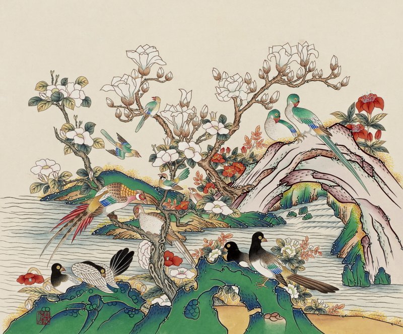 방희원 - 화조도 (소)