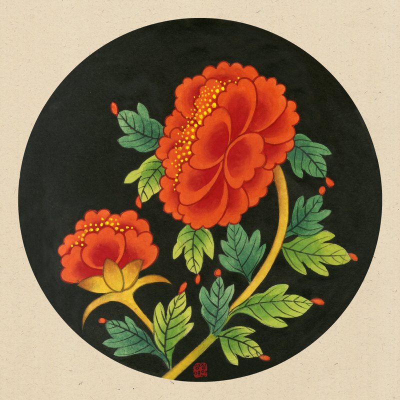 정영애 - 모란 Ⅵ