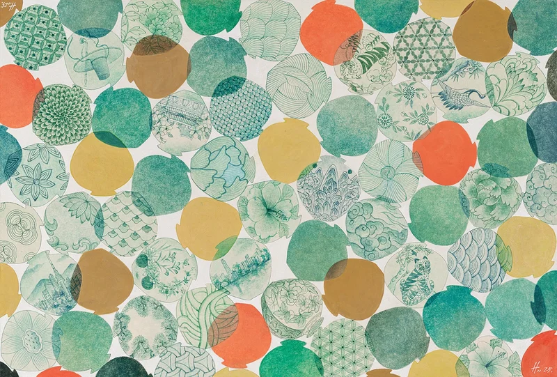 김경희 - 달항아리_Layered of Celadon