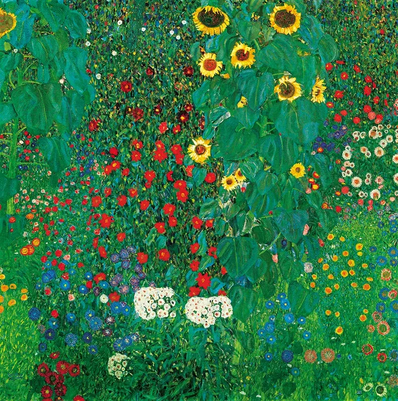 구스타프 클림트 - Country Garden with Sunflowers (해바라기가 있는 정원)