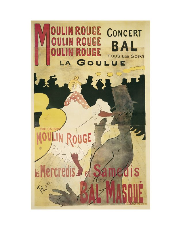 앙리 드 툴루즈 로트렉 - Moulin Rouge/La Goulue
