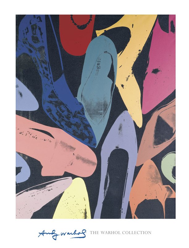 앤디 워홀 - Diamond Dust Shoes, 1980 (Lilac, Blue, Green)
