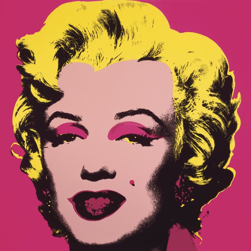 앤디 워홀 - Marilyn Monroe (Marilyn), 1967 (Hot Pink)