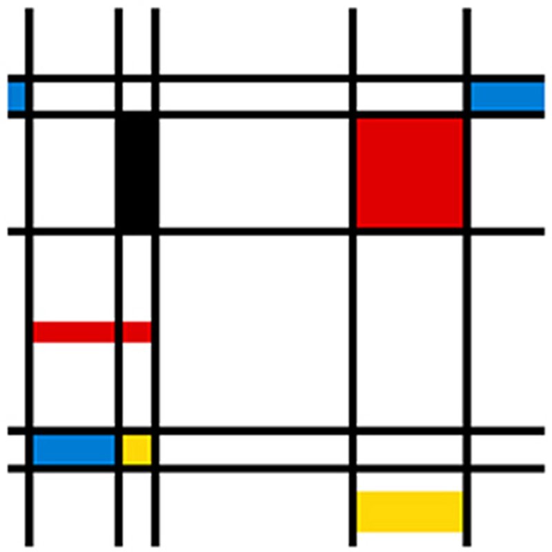 작가 미상 - Abstract Geometric Pattern I