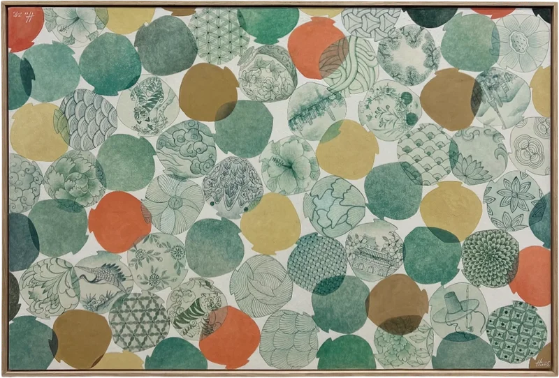 김경희 - 달항아리_Layered of Celadon