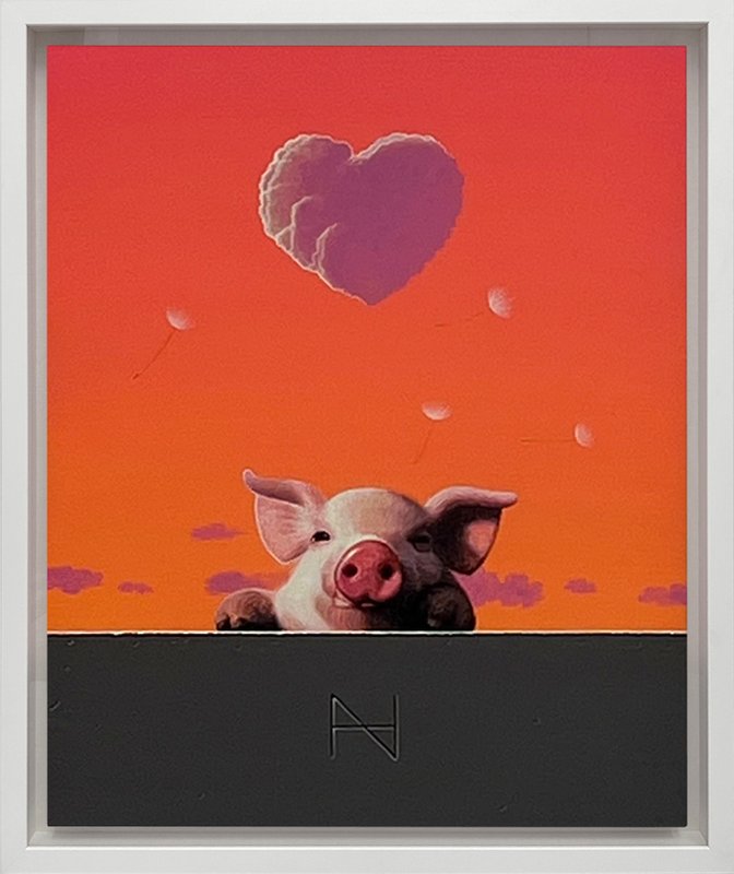 송형노 - Olivia over the Wall (Pink Heart Cloud)
