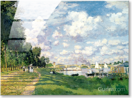 클로드 모네 - The Marina at Argenteuil, 1872