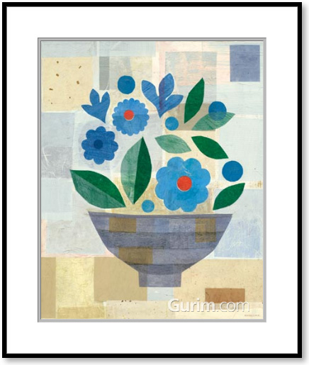 게일 카세구마 - Blue Flower Vase