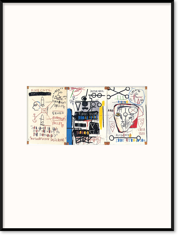 장 미쉘 바스키아 - Five Fish Species 1983