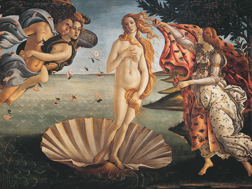 산드로 보티첼리 - The Birth of Venus (비너스의 탄생)