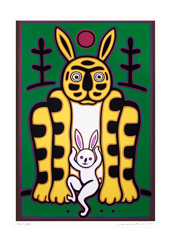 이만익 - 토끼호랑이