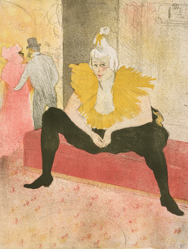 앙리 드 툴루즈 로트렉 - Seated Clown