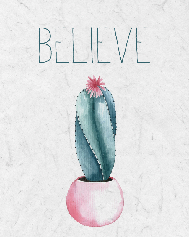 킴벌리 앨런 - Cactus Pink II