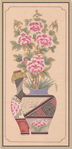 민화가인 - 기명절지도 6