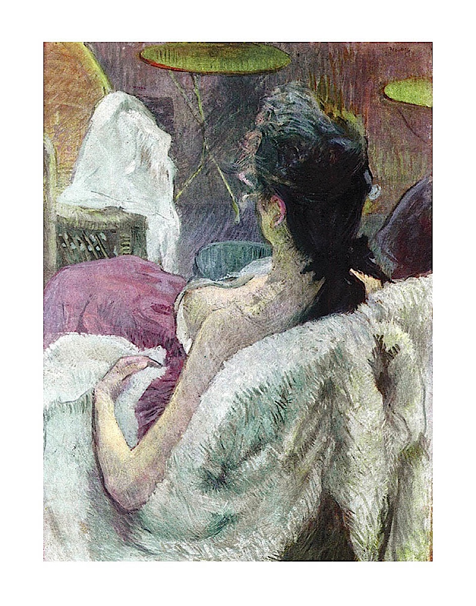 앙리 드 툴루즈 로트렉 - Resting Model