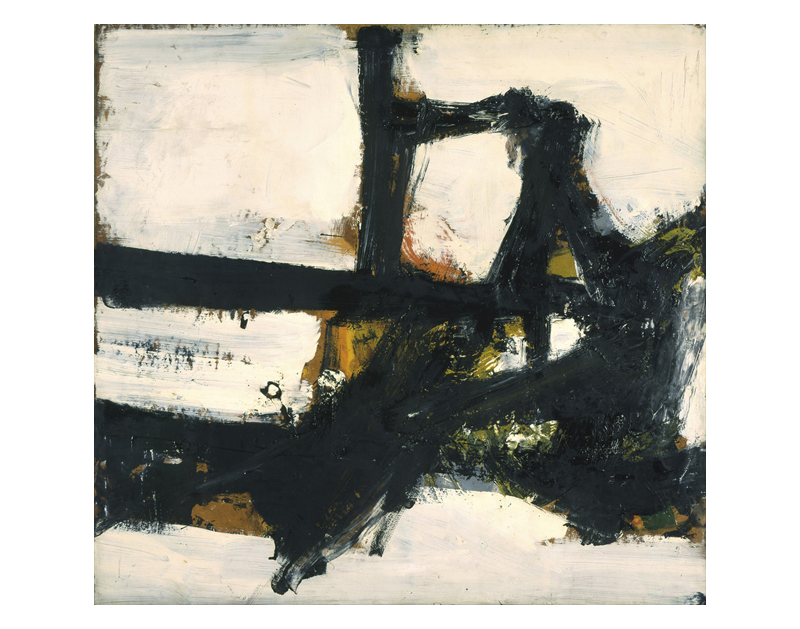 프란츠 클라인 - Orange Outline