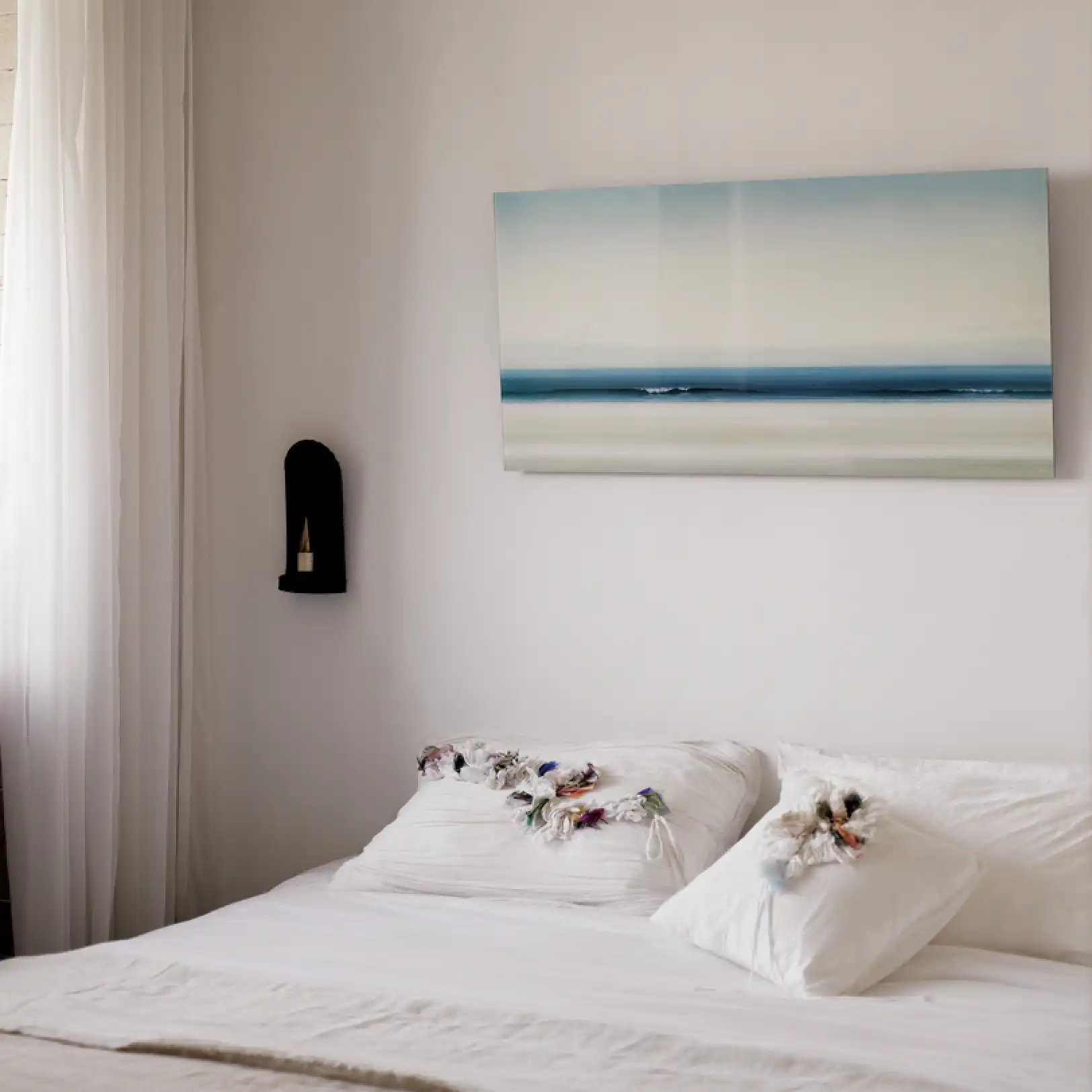 행복한 부부 침실을 위한 그림