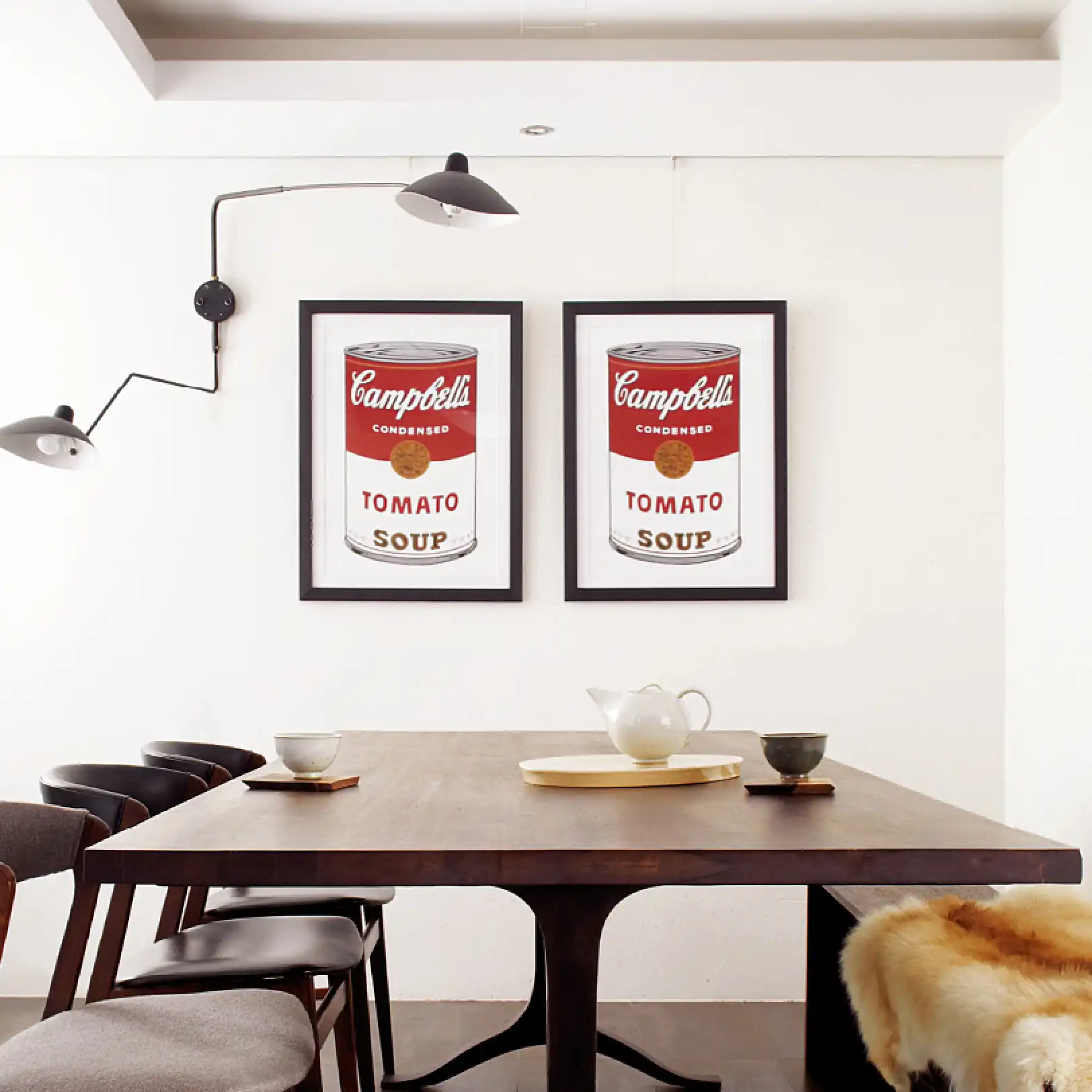 주방을 위한 아트프린트 걸기 레슨