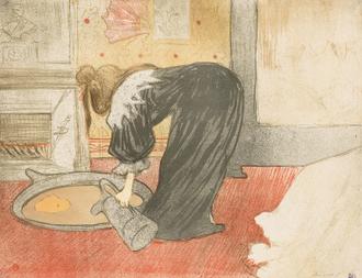 Elles, Woman at the tub