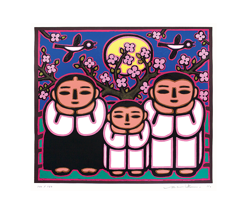 동산에 달 오르니