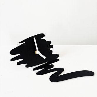 Fine Table Clock (BLACK)